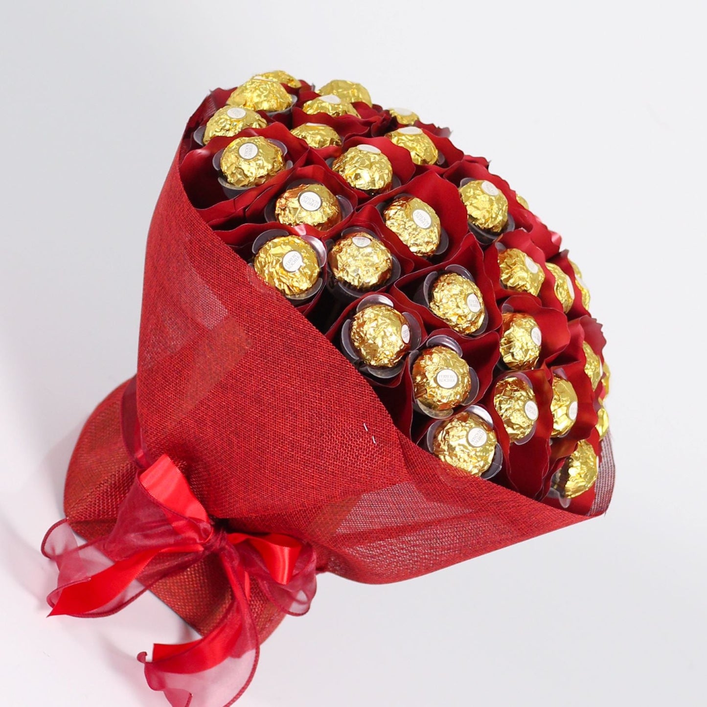 RED BIRTHDAY FERRERO ROCHER CHOCOLATE BOUQUET