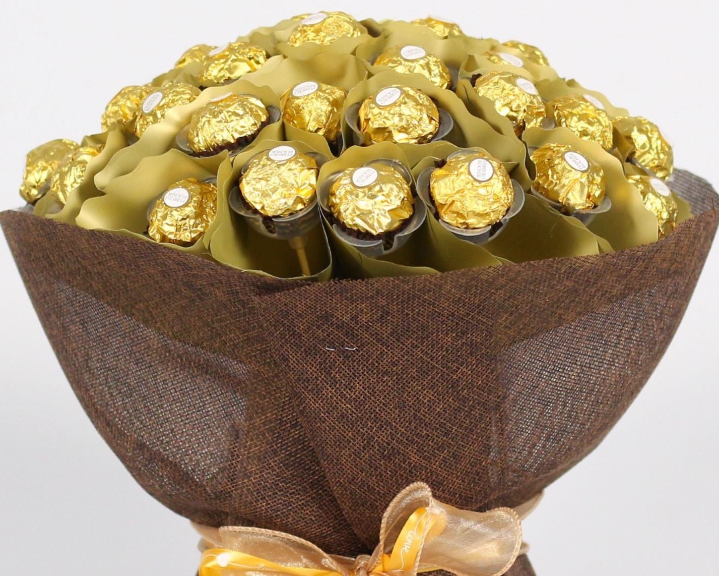 GOLD CHOCOLATE BOUQUET