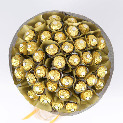 GOLD CHOCOLATE BOUQUET