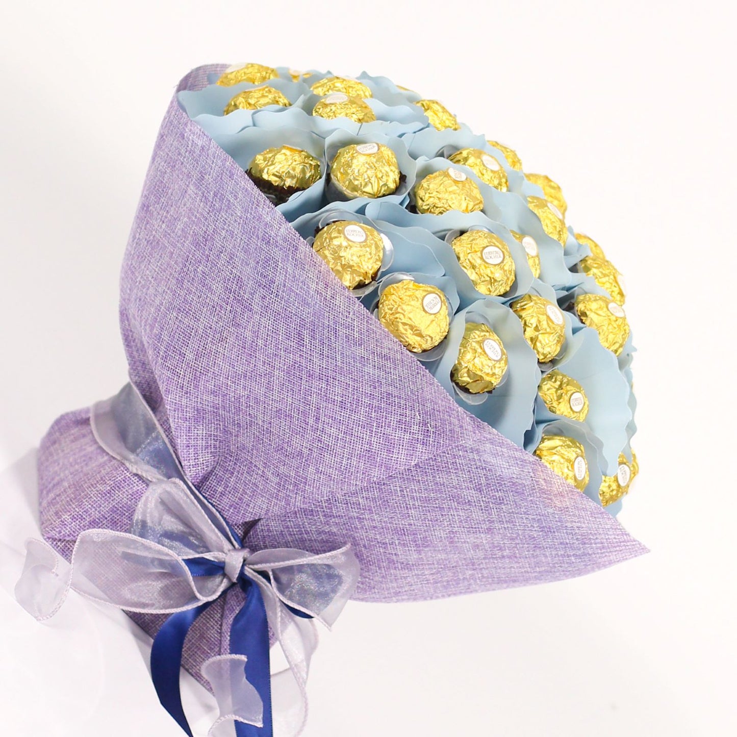BLUE CHOCOLATE BOUQUET