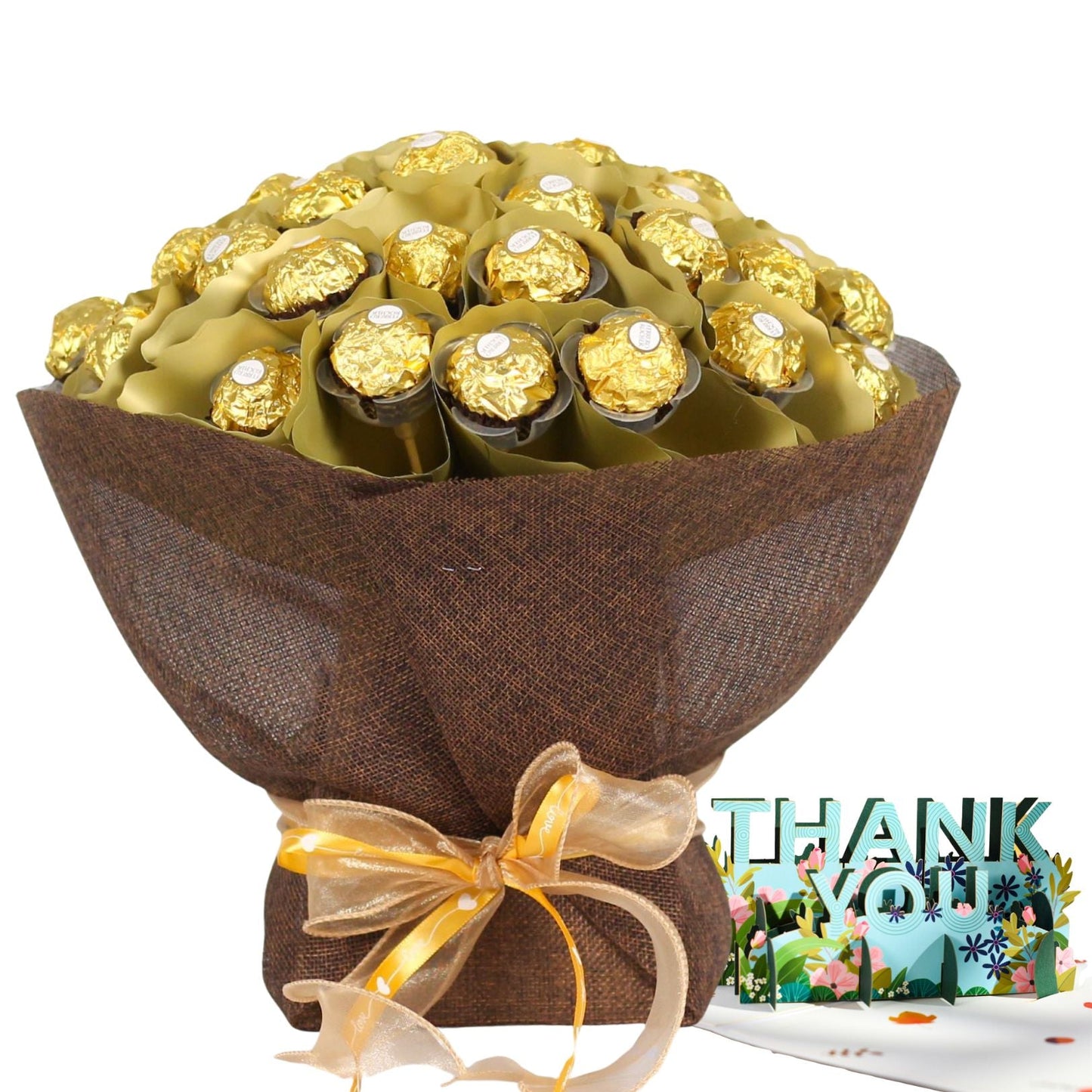 THANK YOU FERRERO ROCHER CHOCOLATE BOUQUET