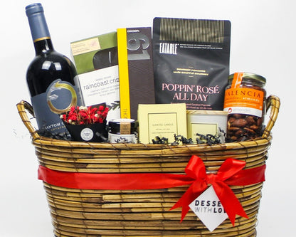 RED WINE GIFT BASKET